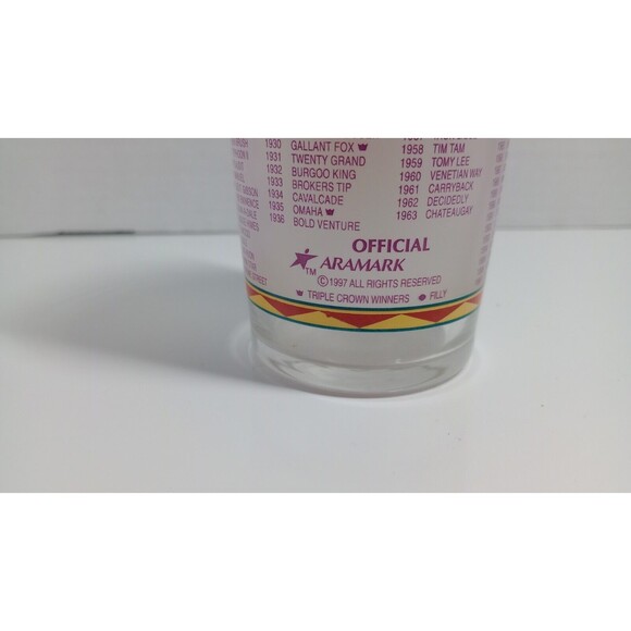 Vintage 1997 Kentucky Derby Mint Julep Glass Churchill Downs - Picture 6 of 8